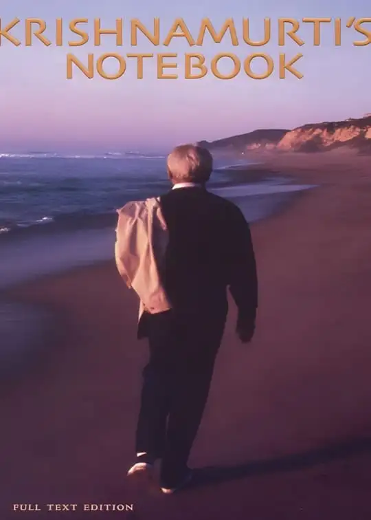 Ảnh bìa sách Sổ Tay Của Krishnamurti