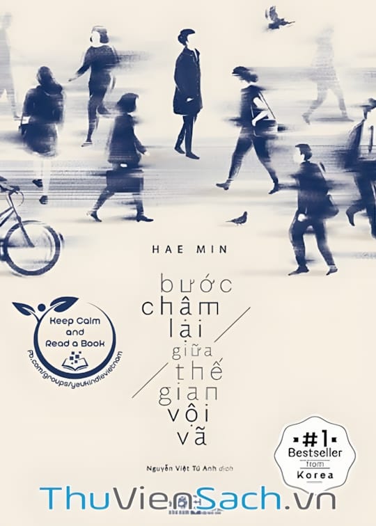 Ảnh bìa sách Bước Chậm Lại Giữa Thế Gian Vội Vã