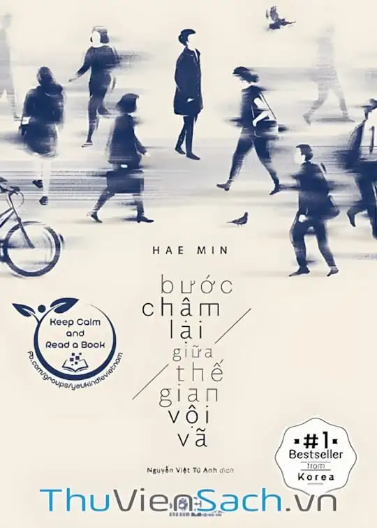 Ảnh bìa sách Bước Chậm Lại Giữa Thế Gian Vội Vã