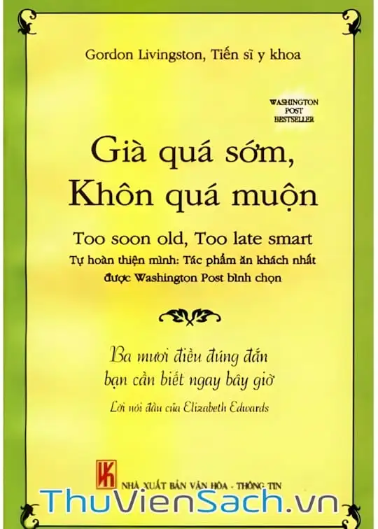 Ảnh bìa sách Già Quá Sớm, Khôn Quá Muộn