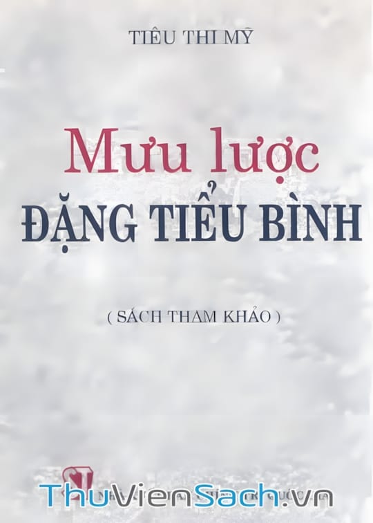 Ảnh bìa sách Mưu Lược Đặng Tiểu Bình