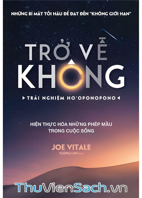 Ảnh bìa sách Trở Về Không