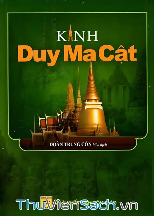 Ảnh bìa sách Kinh Duy Ma Cật