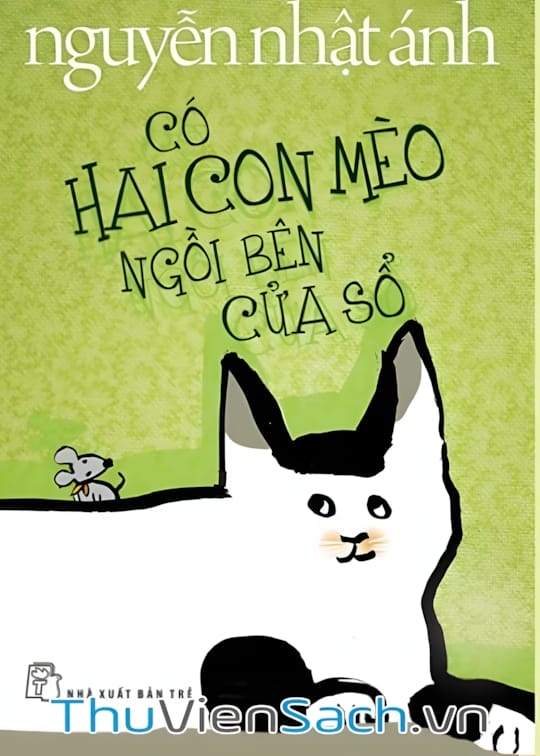 Ảnh bìa sách Có Hai Con Mèo Ngồi Bên Cửa Sổ