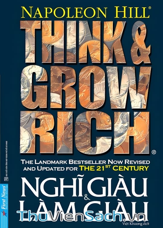Ảnh bìa sách Think And Grow Rich - 16 Nguyên Tắc Nghĩ Giàu, Làm Giàu