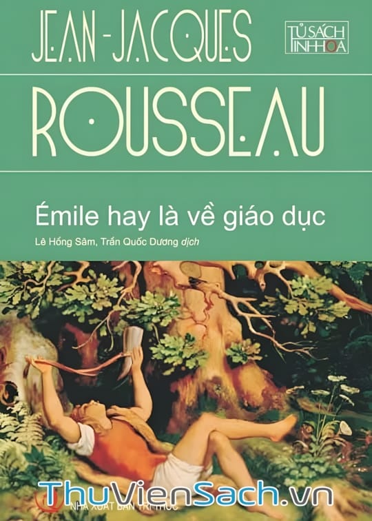Ảnh bìa sách Émile Hay Là Về Giáo Dục