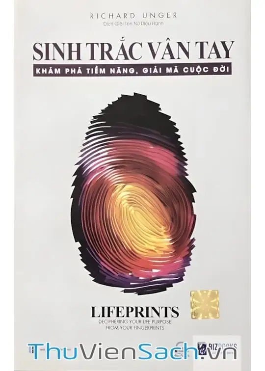 Ảnh bìa sách Sinh Trắc Vân Tay: Khám Phá Tiềm Năng Giải Mã Cuộc Đời