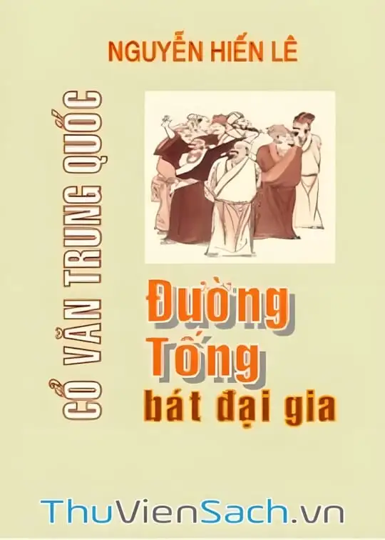 Ảnh bìa sách Đường, Tống Bát Đại Gia