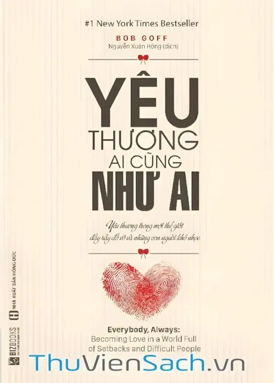 Ảnh bìa sách Yêu Thương Ai Cũng Như Ai
