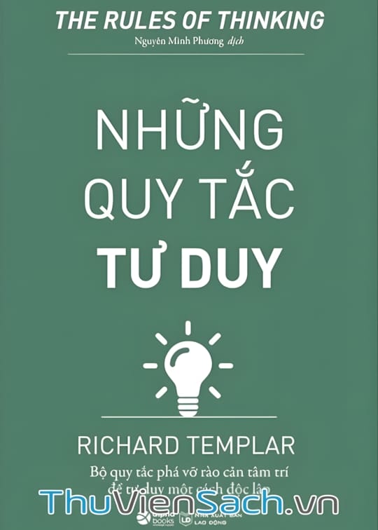 Ảnh bìa sách Những Quy Tắc Tư Duy
