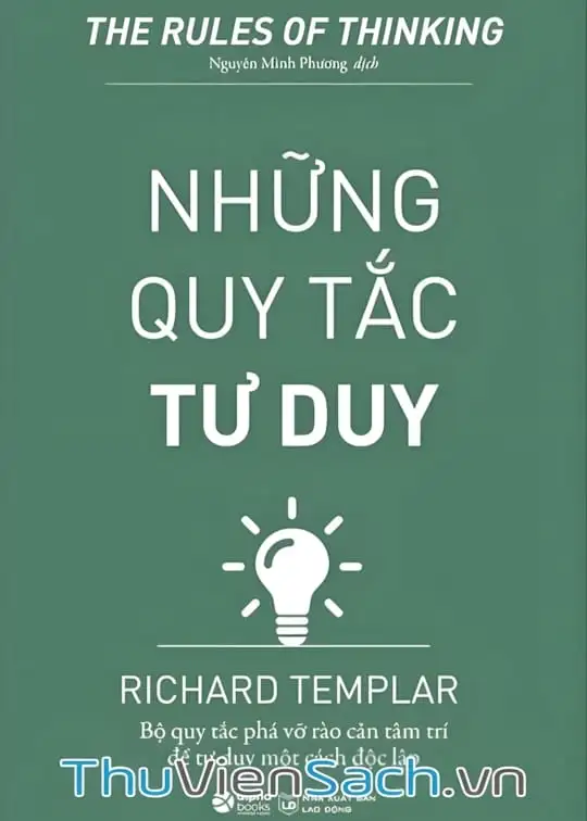 Ảnh bìa sách Những Quy Tắc Tư Duy
