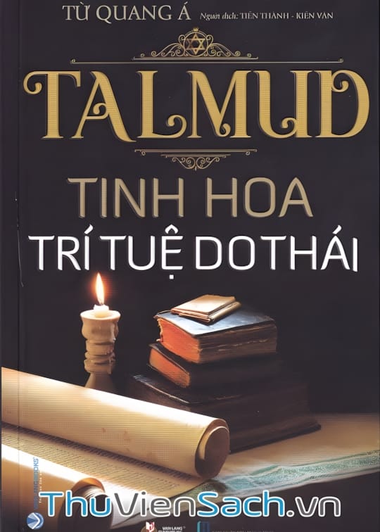 Ảnh bìa sách Talmud - Tinh Hoa Trí Tuệ Do Thái