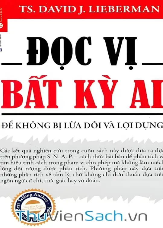 Ảnh bìa sách Đọc Vị Bất Kỳ Ai