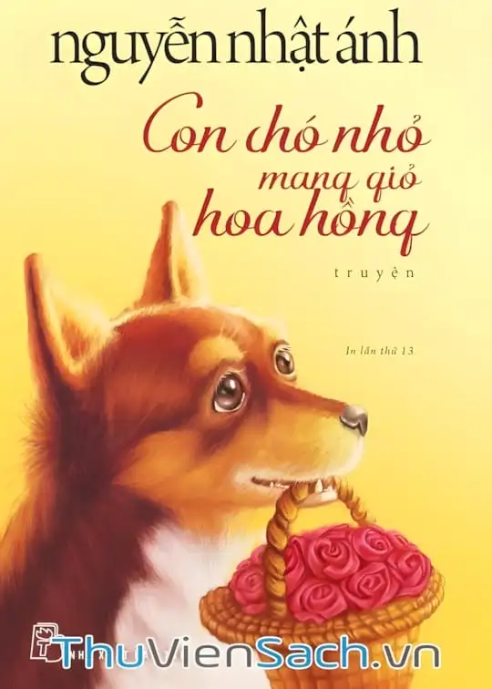 Ảnh bìa sách Con Chó Nhỏ Mang Giỏ Hoa Hồng