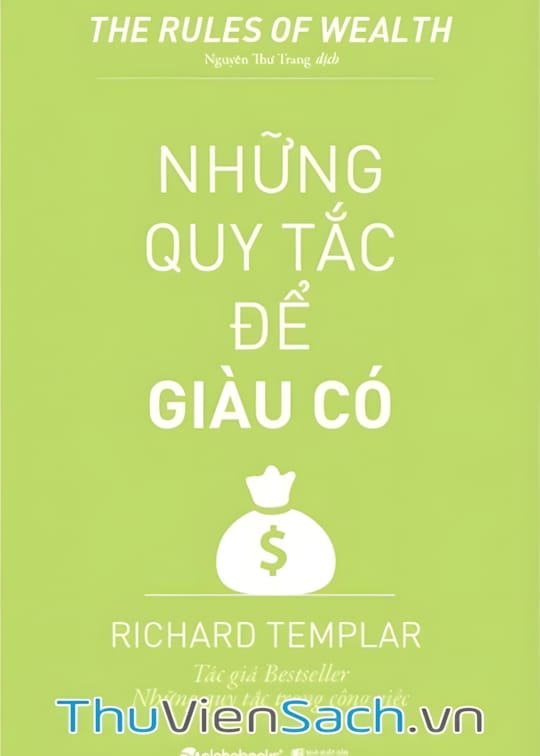 Ảnh bìa sách Những Quy Tắc Để Giàu Có