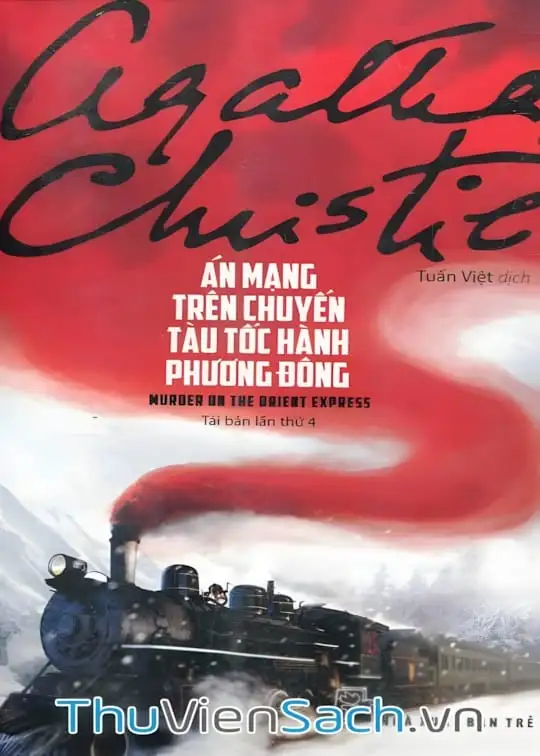 Ảnh bìa sách Án Mạng Trên Chuyến Tàu Tốc Hành Phương Đông