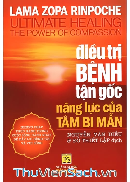 Ảnh bìa sách Điều Trị Bệnh Tận Gốc Năng Lực Của Tâm Bi Mẫn