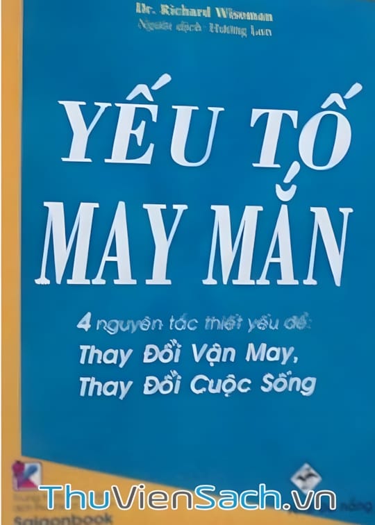 Ảnh bìa sách Yếu Tố May Mắn