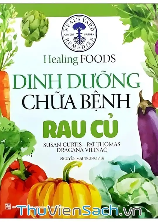 Ảnh bìa sách Dinh Dưỡng Chữa Bệnh - Rau Củ