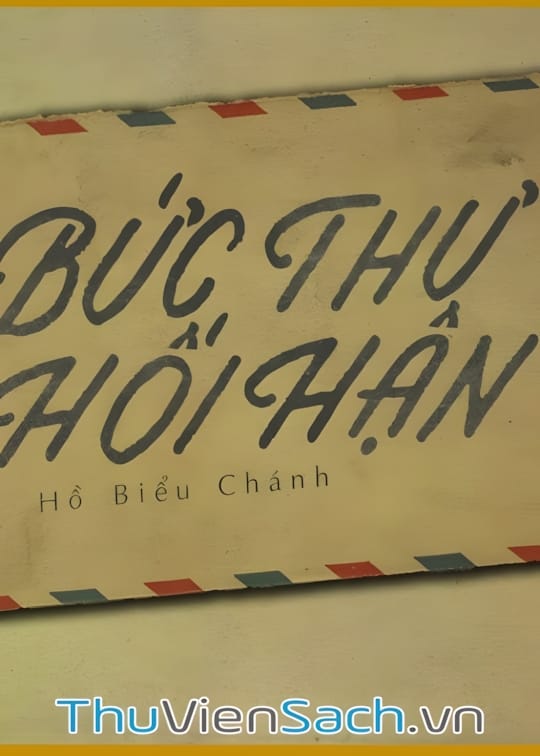 Ảnh bìa sách Bức Thư Hối Hận