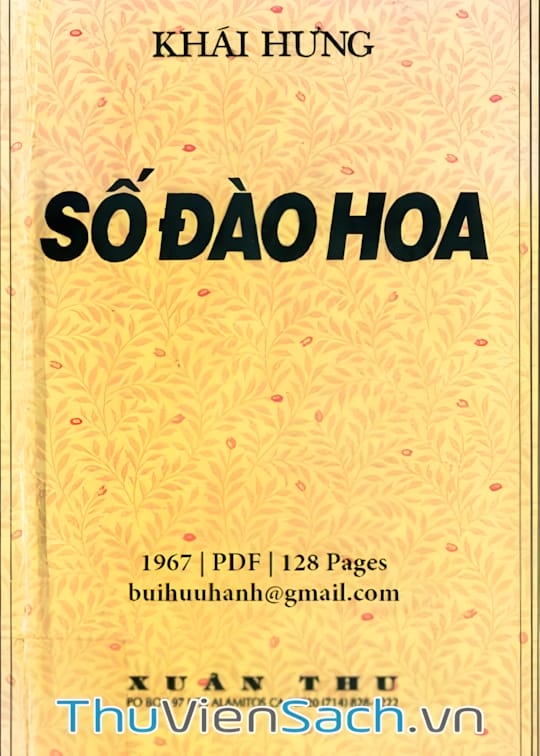 Ảnh bìa sách Số Đào Hoa