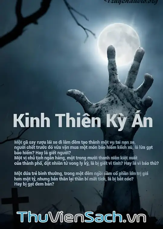 Ảnh bìa sách Kinh Thiên Kỳ Án