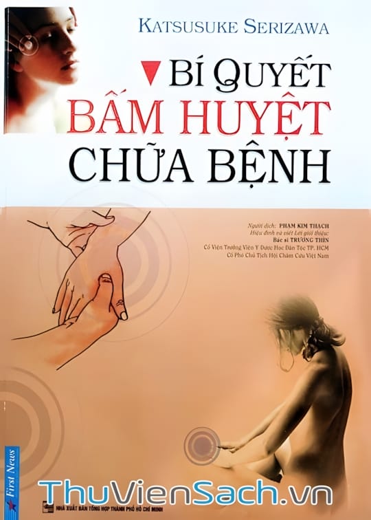 Ảnh bìa sách Bí Quyết Bấm Huyệt Chữa Bệnh