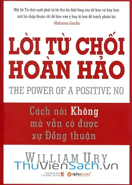 Ảnh bìa sách Lời Từ Chối Hoàn Hảo