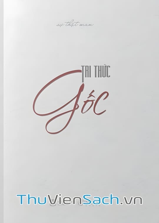 Ảnh bìa sách Tri Thức Gốc