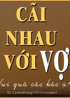 Cãi Nhau Với Vợ Vui Quá