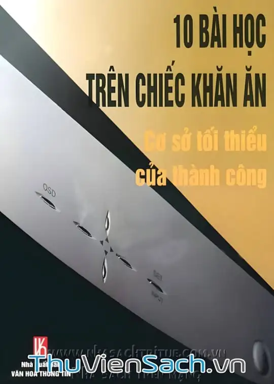 Ảnh bìa sách 10 Bài Học Trên Chiếc Khăn Ăn