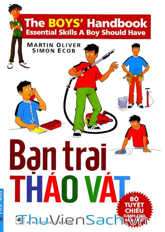 Ảnh bìa sách Bạn Trai Tháo Vát - Bộ Tuyệt Chiêu Dành Cho Bạn Trai