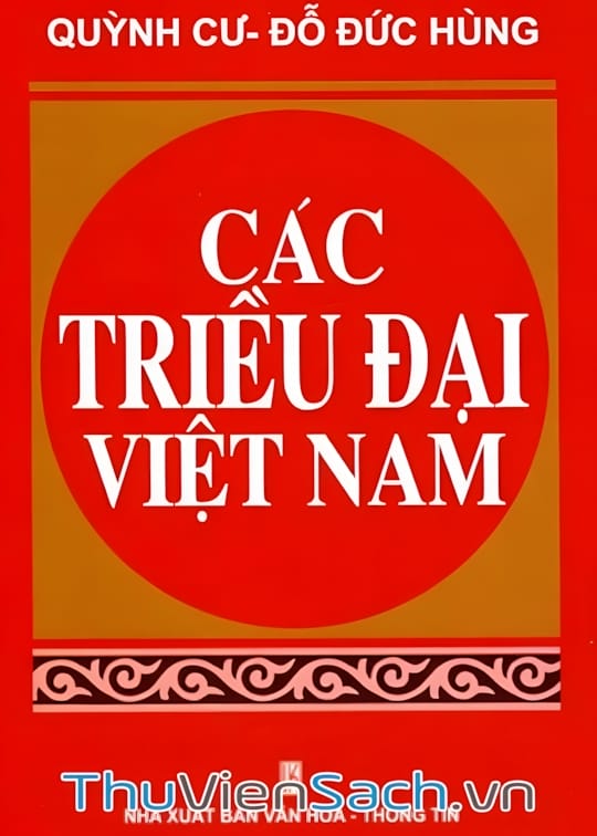 Ảnh bìa sách Các Triều Đại Việt Nam