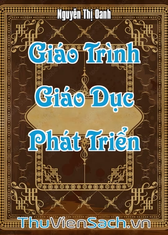 Ảnh bìa sách Giáo Trình Giáo Dục Phát Triển