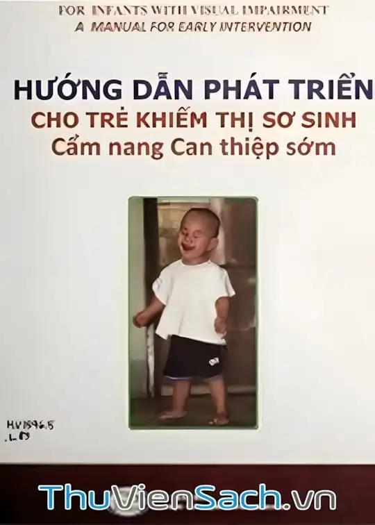 Ảnh bìa sách Hướng Dẫn Phát Triển Cho Trẻ Em Khiếm Thị Sơ Sinh