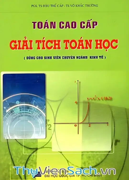 Ảnh bìa sách Giải Tích Toán Học