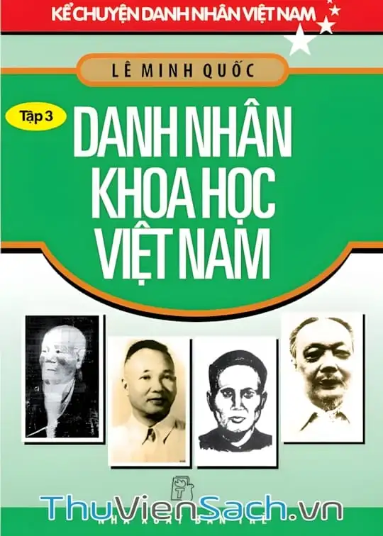 Ảnh bìa sách Danh Nhân Khoa Học Việt Nam