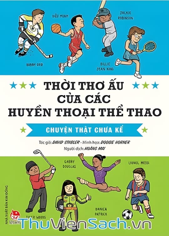 Ảnh bìa sách Thời Thơ Ấu Của Các Huyền Thoại Thể Thao