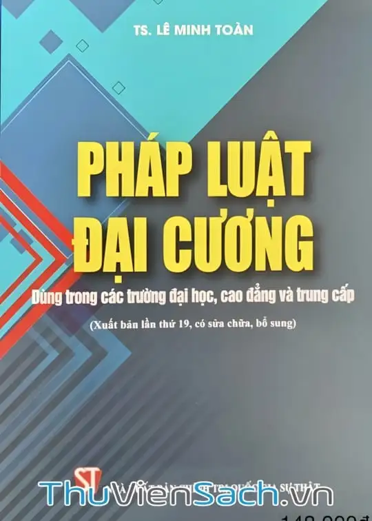Ảnh bìa sách Pháp Luật Đại Cương