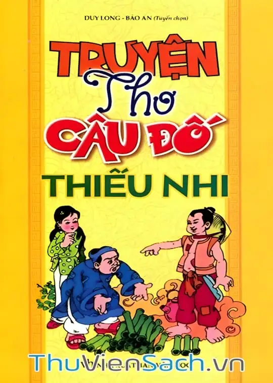 Ảnh bìa sách Truyện Thơ Câu Đố Thiếu Nhi