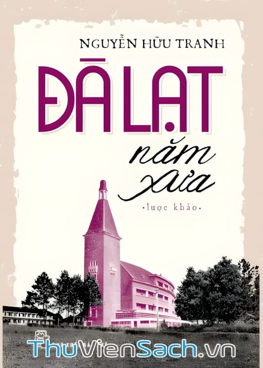 Ảnh bìa sách Đà Lạt Năm Xưa