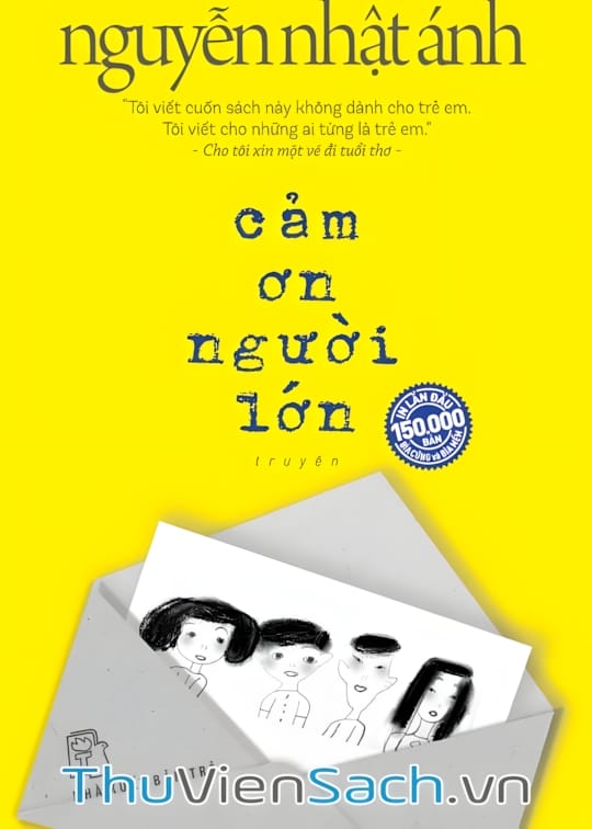 Ảnh bìa sách Cảm Ơn Người Lớn