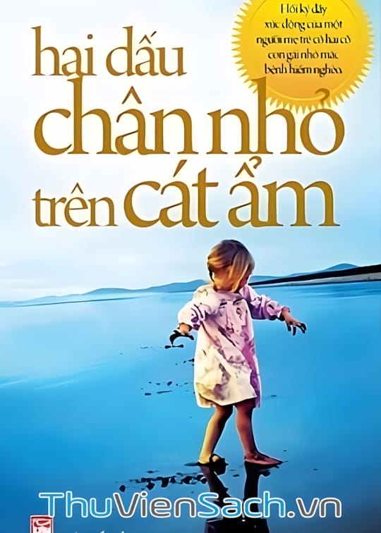 Ảnh bìa sách Hai Dấu Chân Nhỏ Trên Cát Ẩm