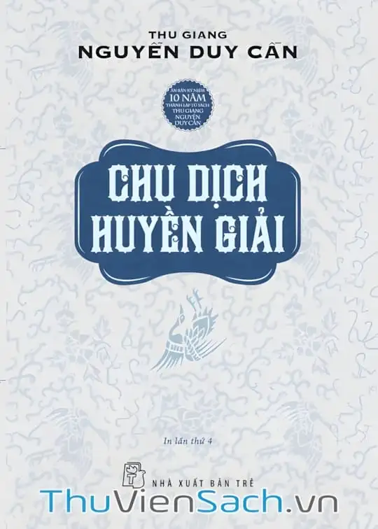 Ảnh bìa sách Chu Dịch Huyển Giải