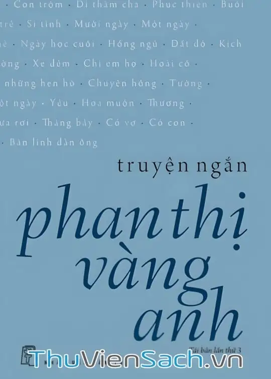 Ảnh bìa sách Truyện Ngắn Phan Thị Vàng Anh