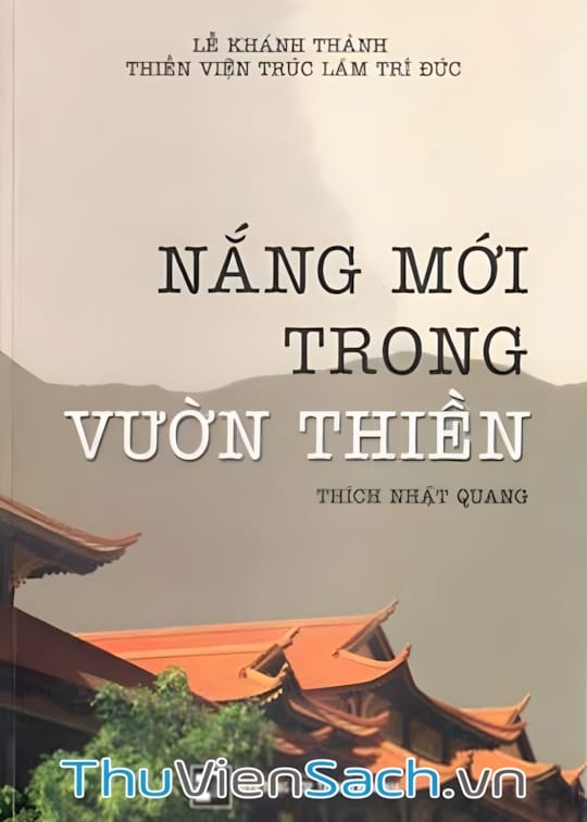 Ảnh bìa sách Nắng Mới Trong Vườn Thiền