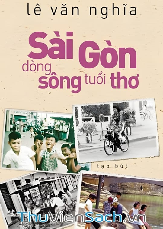 Ảnh bìa sách Sài Gòn Dòng Sông Tuổi Thơ