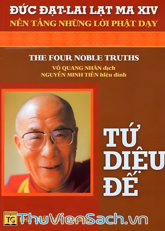 Ảnh bìa sách Tứ Diệu Đế - Đạt Lai Lạt Ma