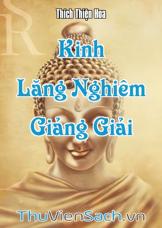 Ảnh bìa sách Kinh Lăng Nghiêm Giảng Giải