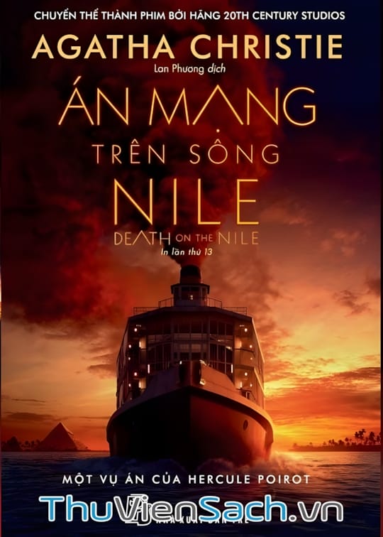 Ảnh bìa sách Án Mạng Trên Sông Nile